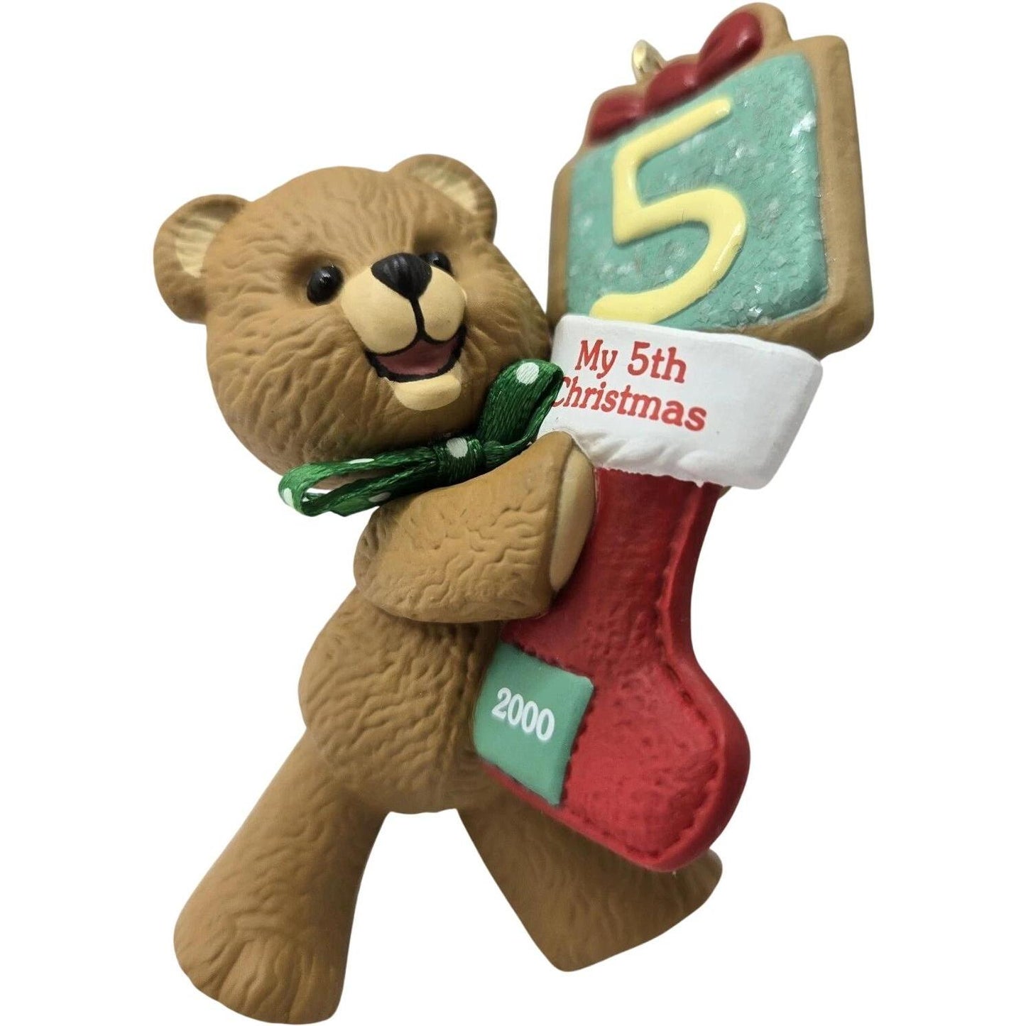 1996 Child's Fifth Christmas Hallmark Ornament (Child's Age Collection) QX6934