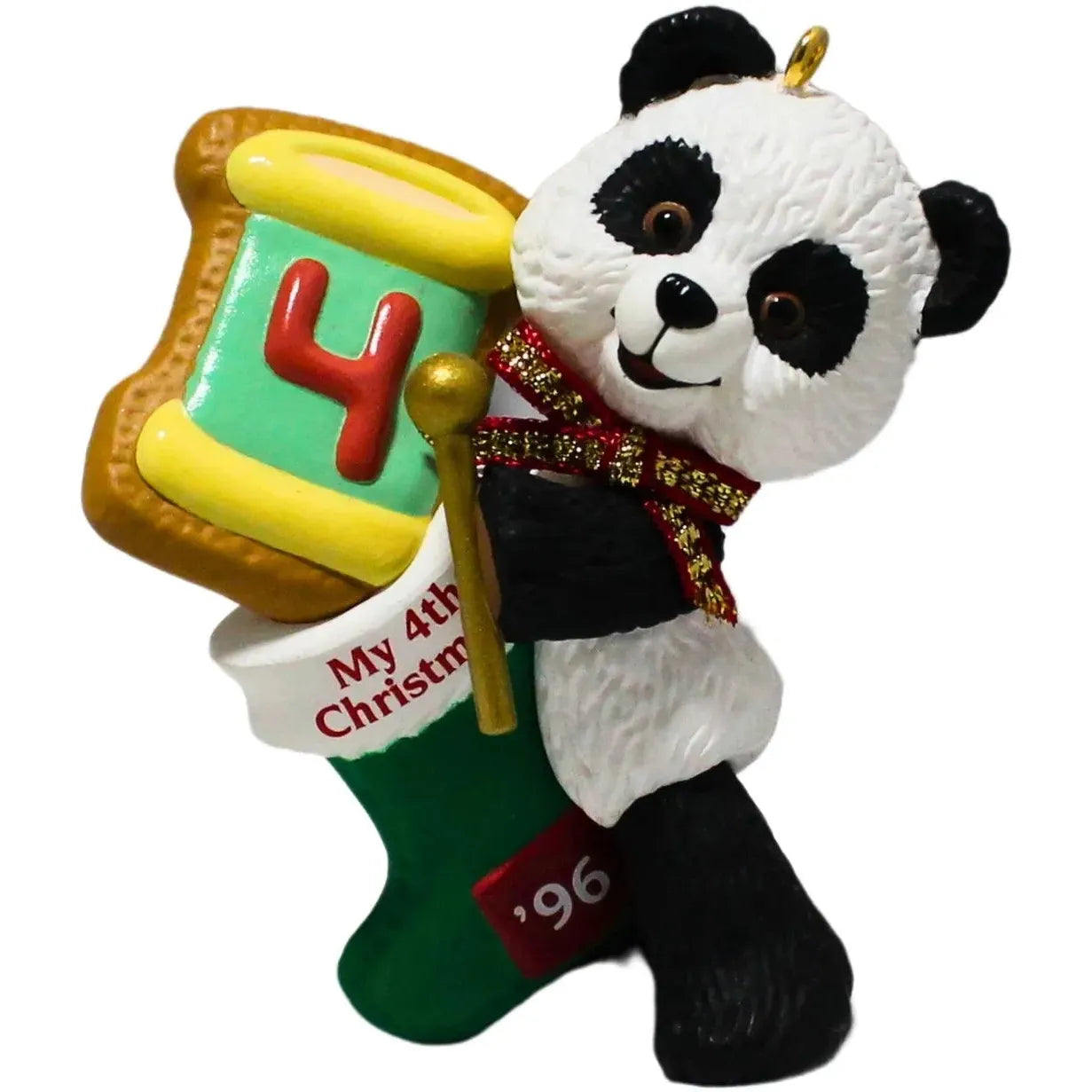 1996 Child's Fourth Christmas Hallmark Ornament (Child's Age Collection) QX5781