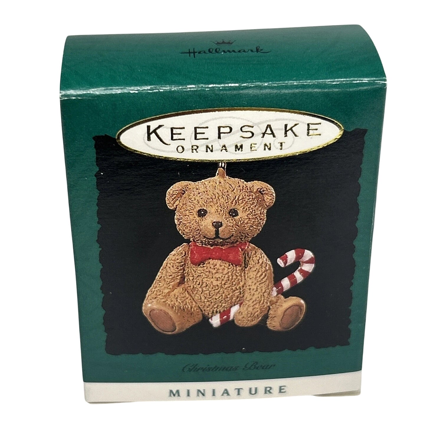 1996 Christmas Bear Hallmark Ornament (Teddy Bear) QXM4241 Image2