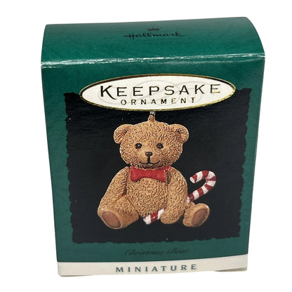 1996 Christmas Bear Hallmark Ornament (Teddy Bear) QXM4241 Image2