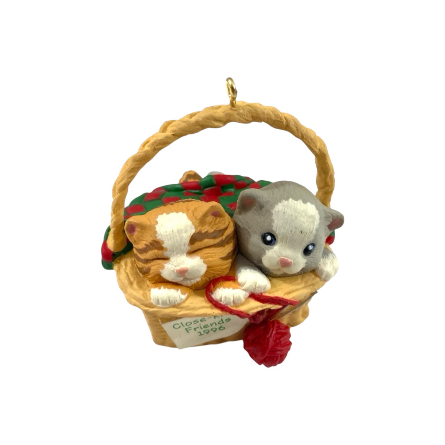 1996 Close-Knit Friends Hallmark Ornament (Friendship) QX5874 Image3