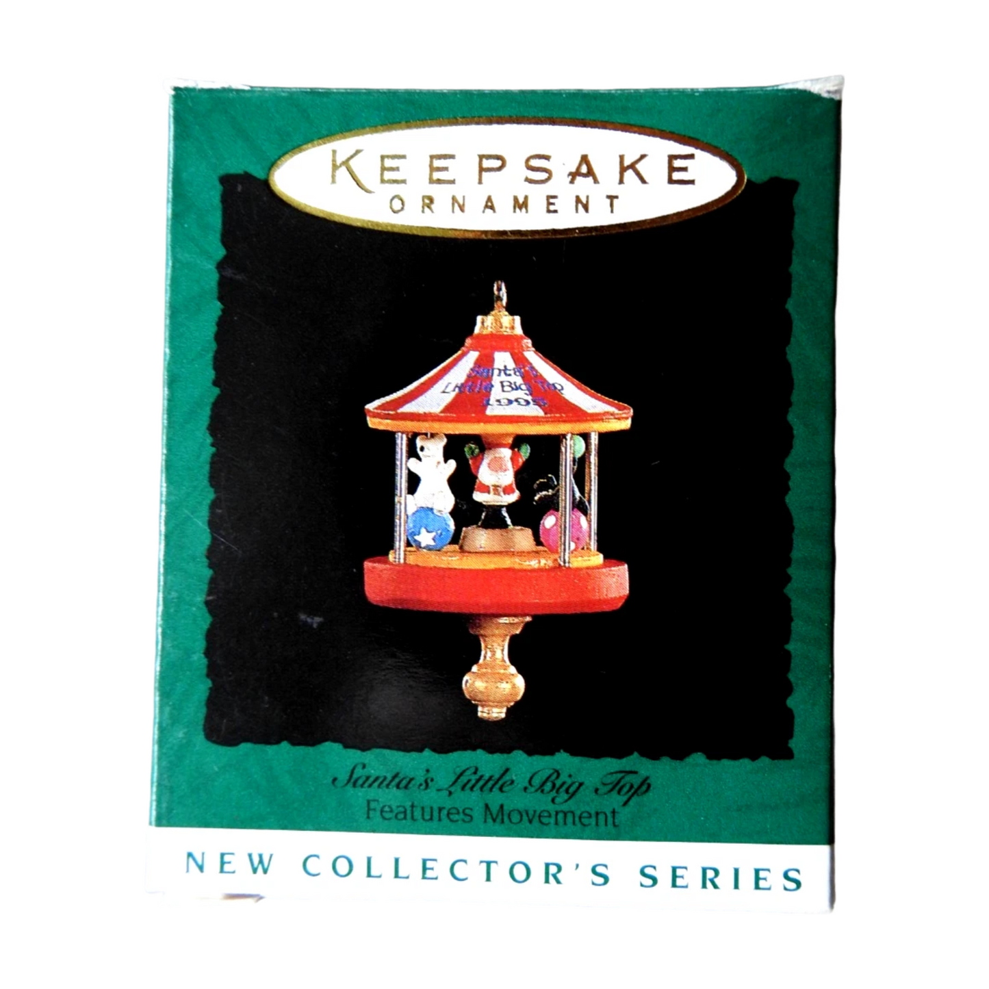 1996 Clowns on Balls Hallmark Ornament (Santa's Little Big Top) QXM4081 Image2
