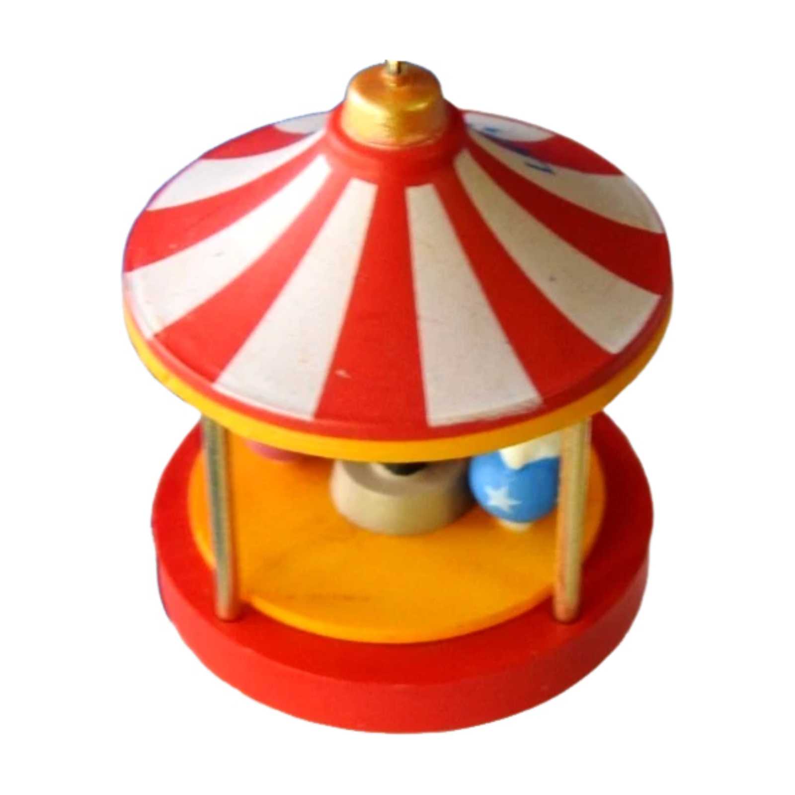 1996 Clowns on Balls Hallmark Ornament (Santa's Little Big Top) QXM4081 Image6