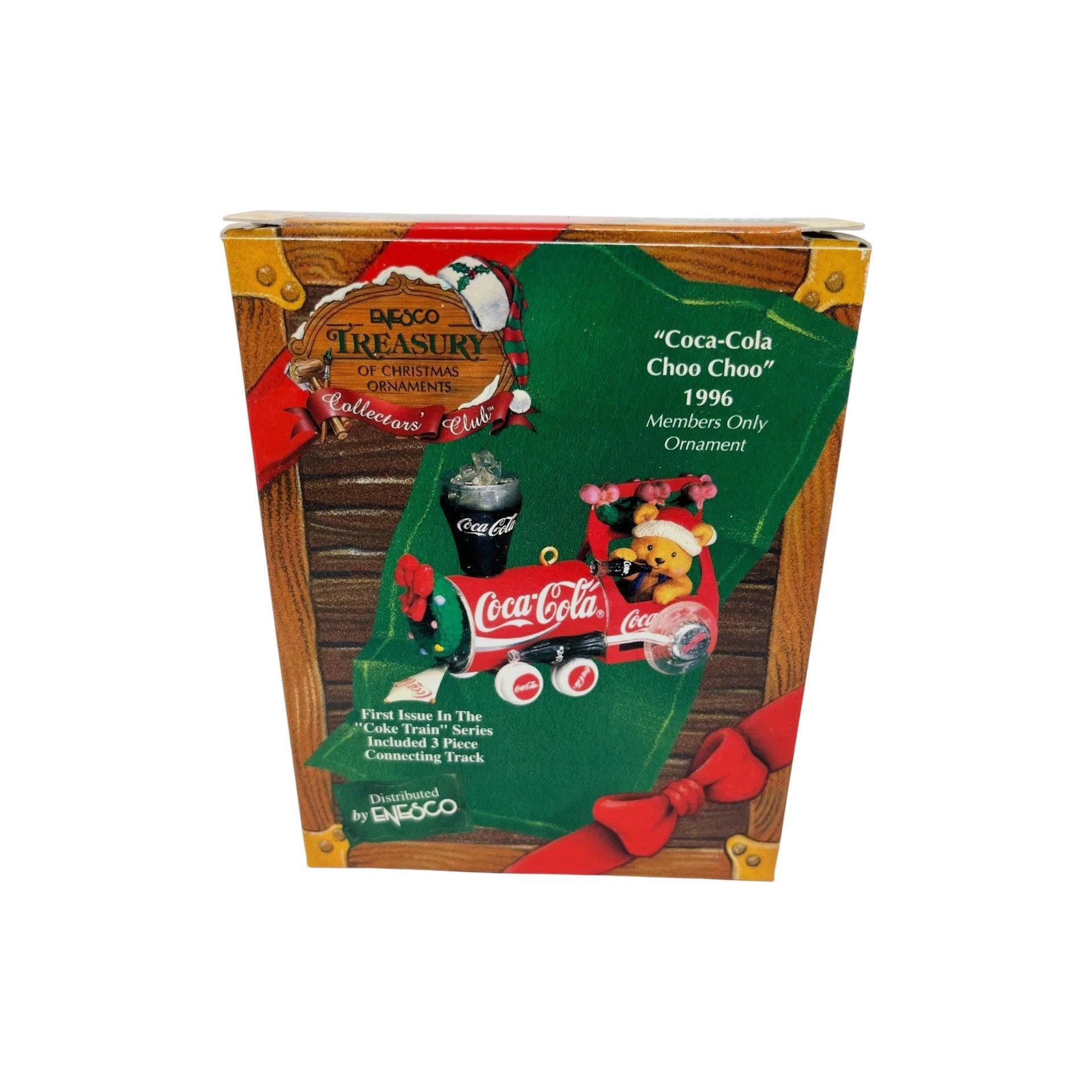 1996 Coca-Cola Choo Choo Enesco Ornament (Coca-Cola) TR961 Image2