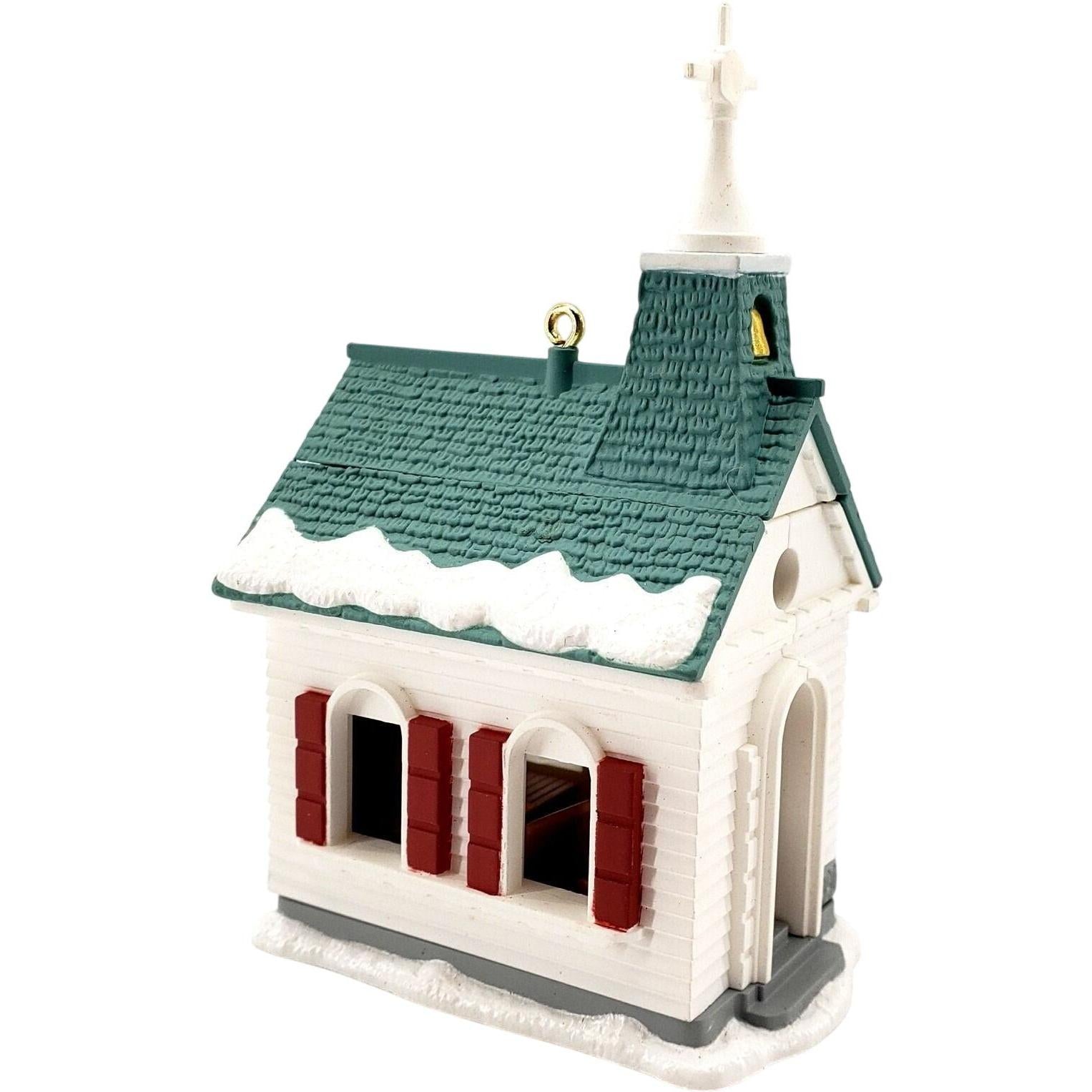 1996 Come All Ye Faithful Hallmark Ornament (Church) QX6244