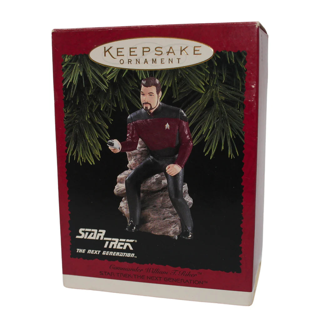 1996 Commander William T. Riker Hallmark Ornament (Star Trek) QXI5551