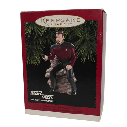 1996 Commander William T. Riker Hallmark Ornament (Star Trek) QXI5551
