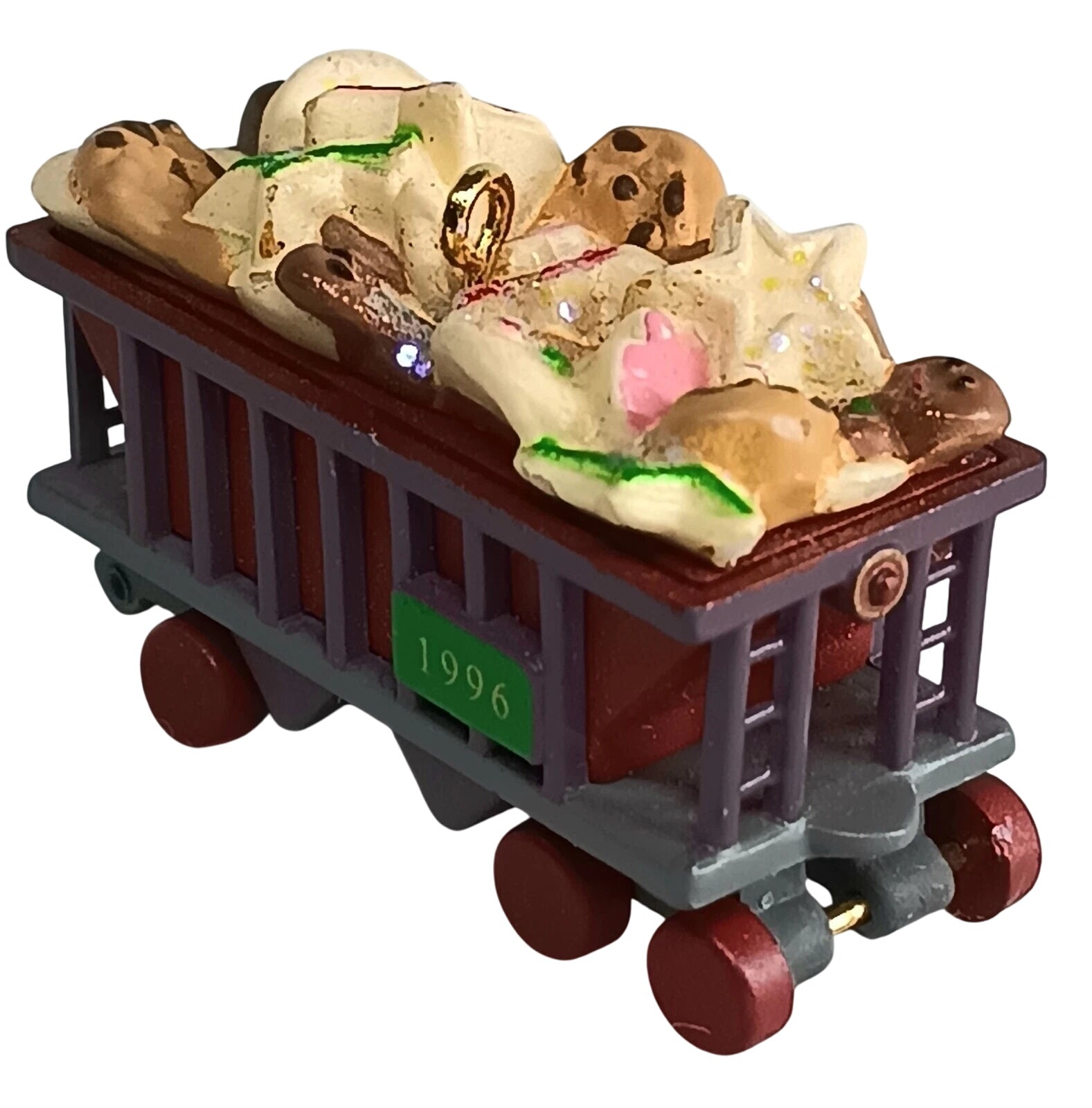 1996 Cookie Car Hallmark Ornament (Noel R.R.) QXM4114 Image6