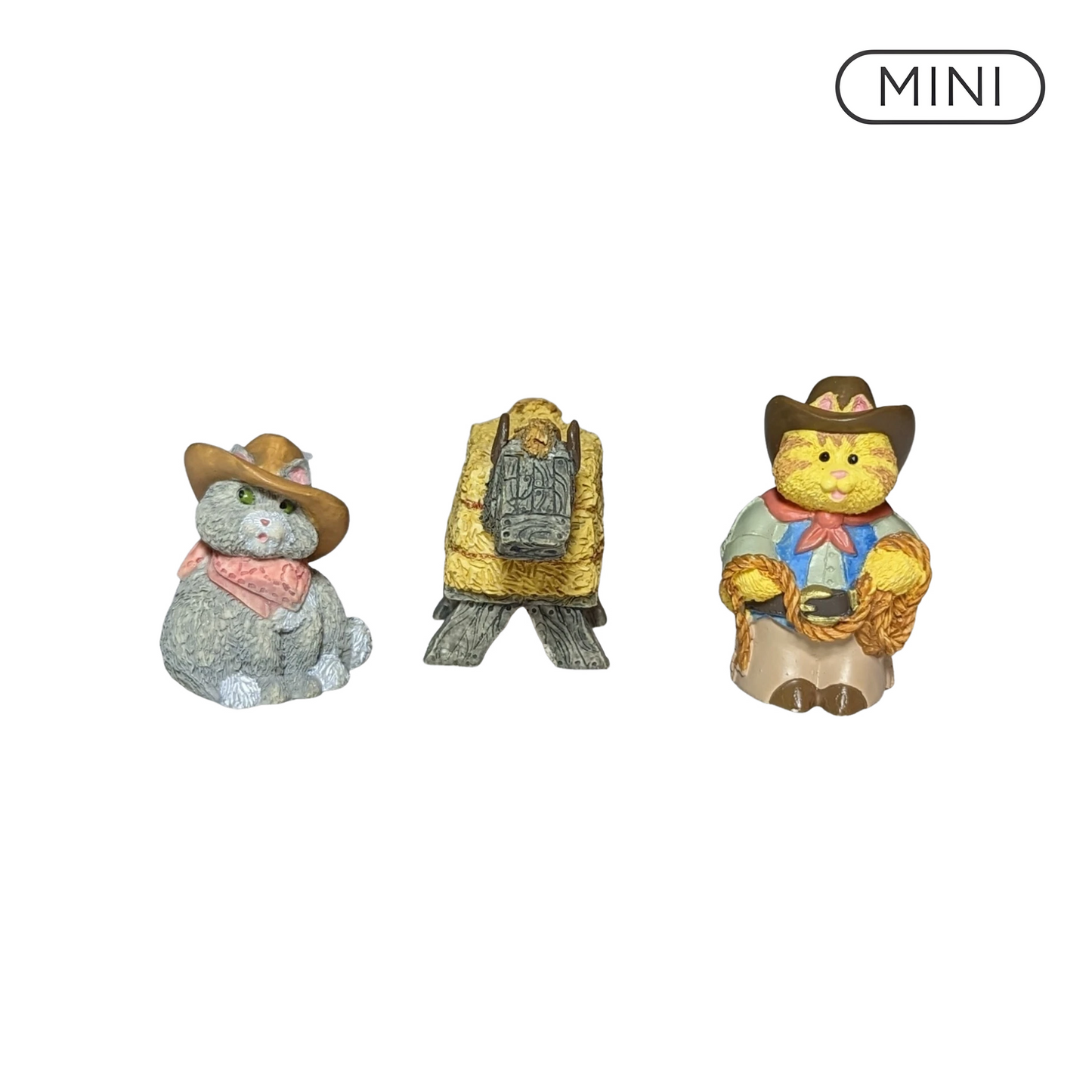 1996 Cowboy Cameron Hallmark Ornament (Merry Miniatures) QFM8041 Image1