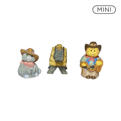 1996 Cowboy Cameron Hallmark Ornament (Merry Miniatures) QFM8041 Image1