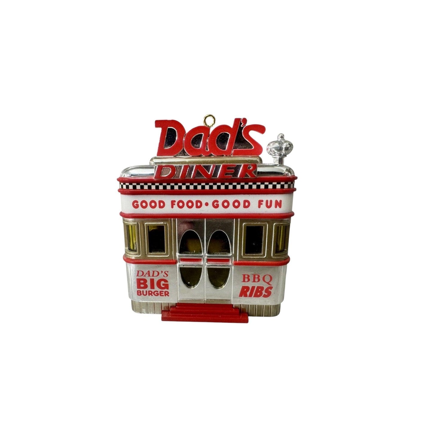 1996 Dad’s Dinner (Eat & Drink) Carlton Cards Heirloom Ornament CXOR-023R Image1