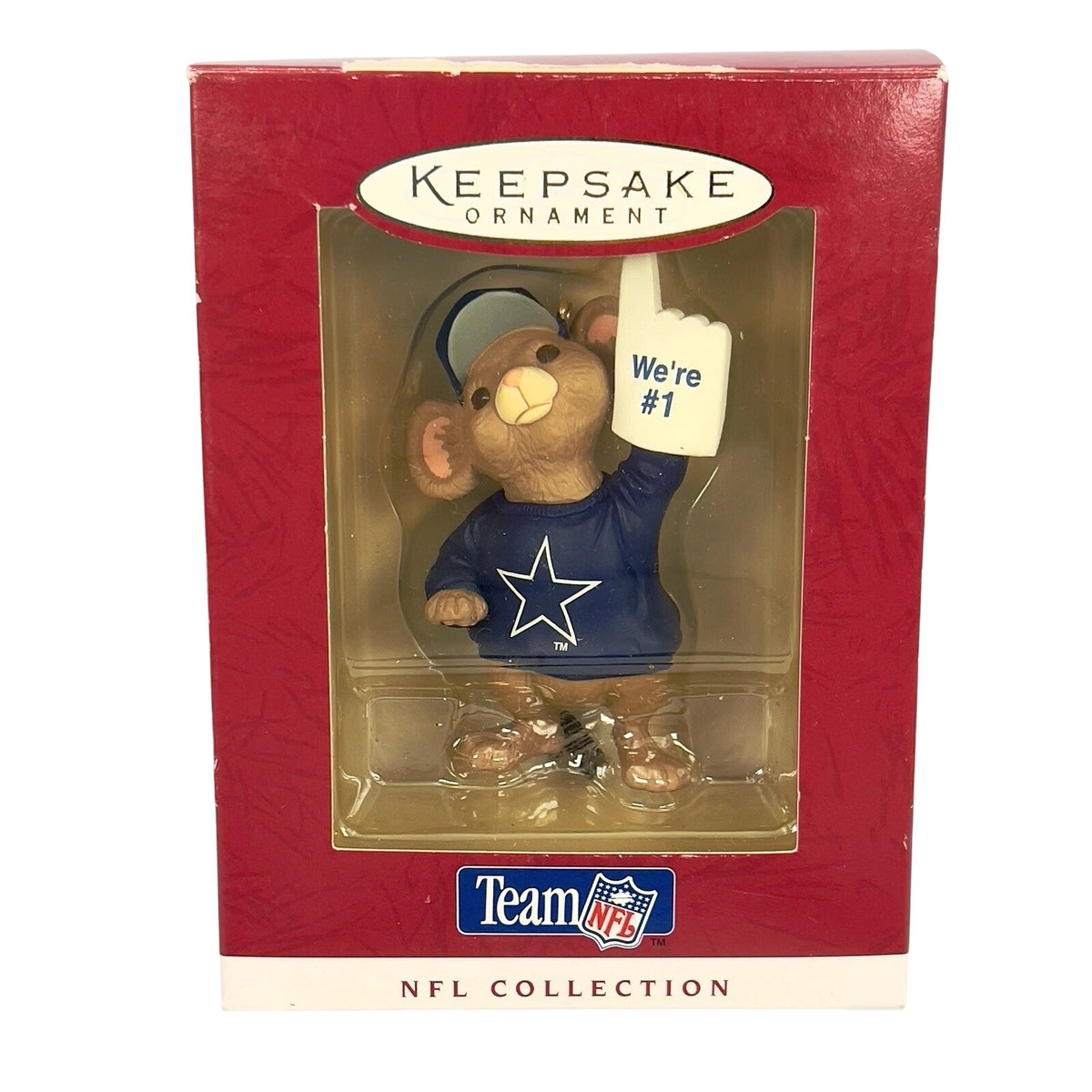 1996 Dallas Cowboys Football Hallmark Ornament (NFL) QSR6394 Image2