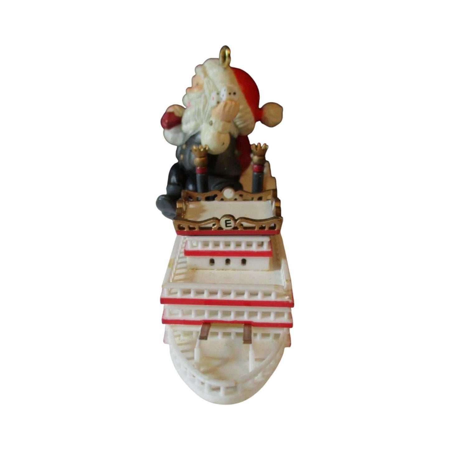 1996 Decked Out for Christmas Enesco Ornament (Santa Claus) 176796 Image5