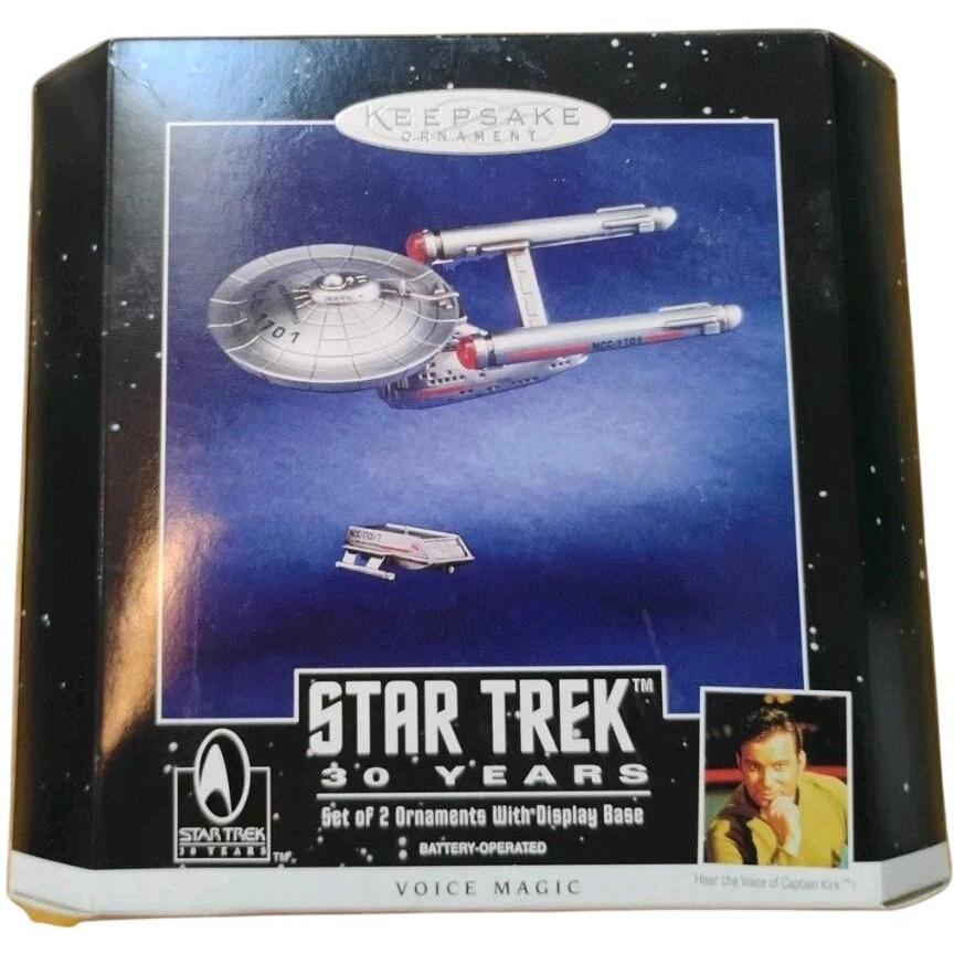 1996 Enterprise and Galileo Hallmark Ornament (Star Trek) QXI7534