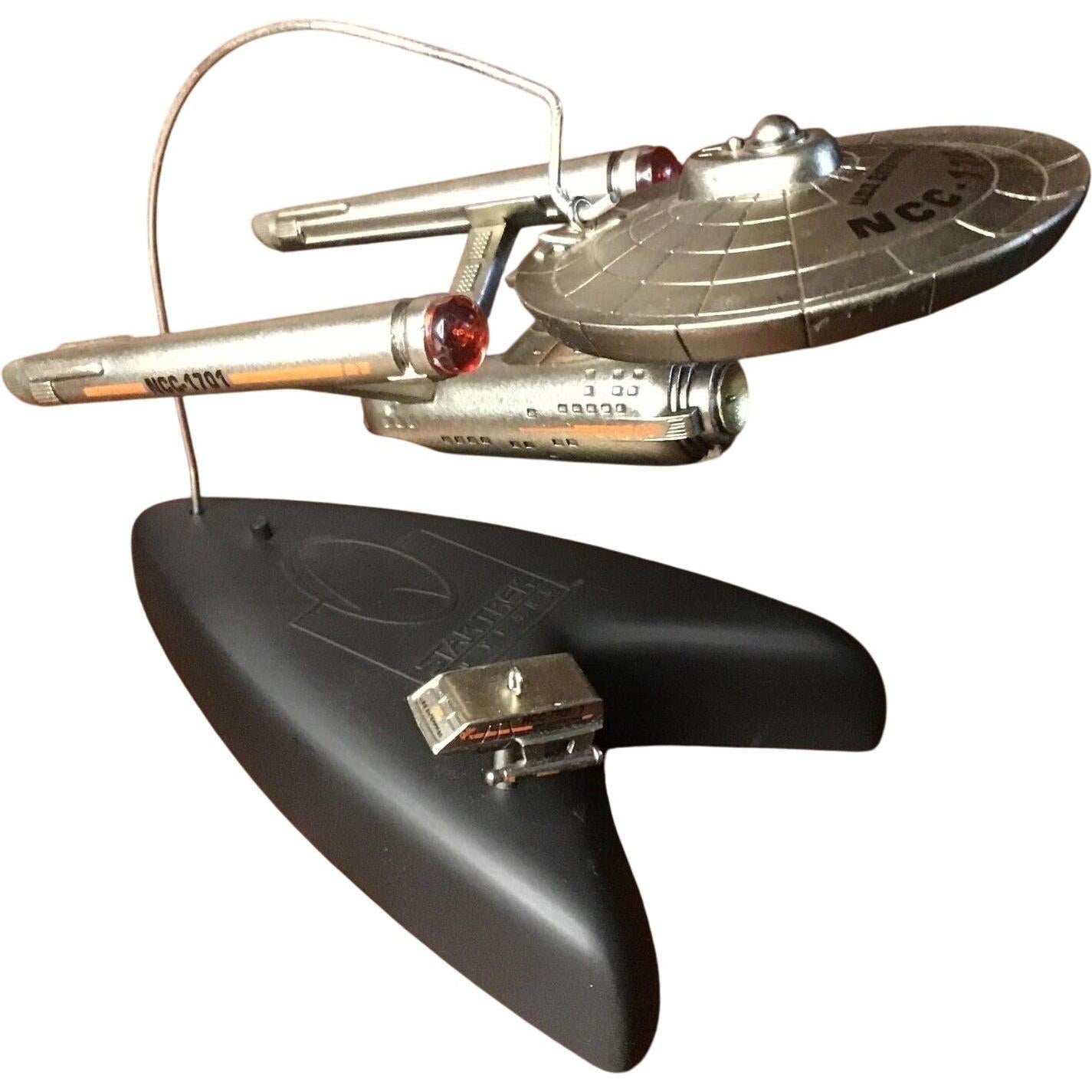 1996 Enterprise and Galileo Hallmark Ornament (Star Trek) QXI7534