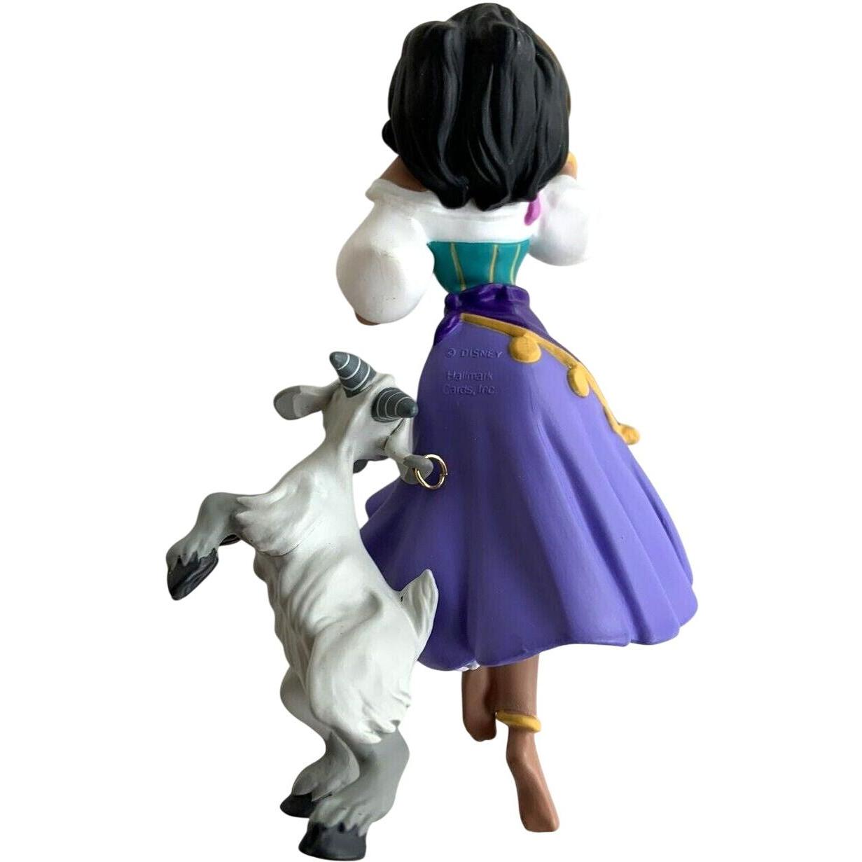 1996 Esmeralda and Djali Hallmark Ornament (The Hunchback of Notre Dame) QXI6351