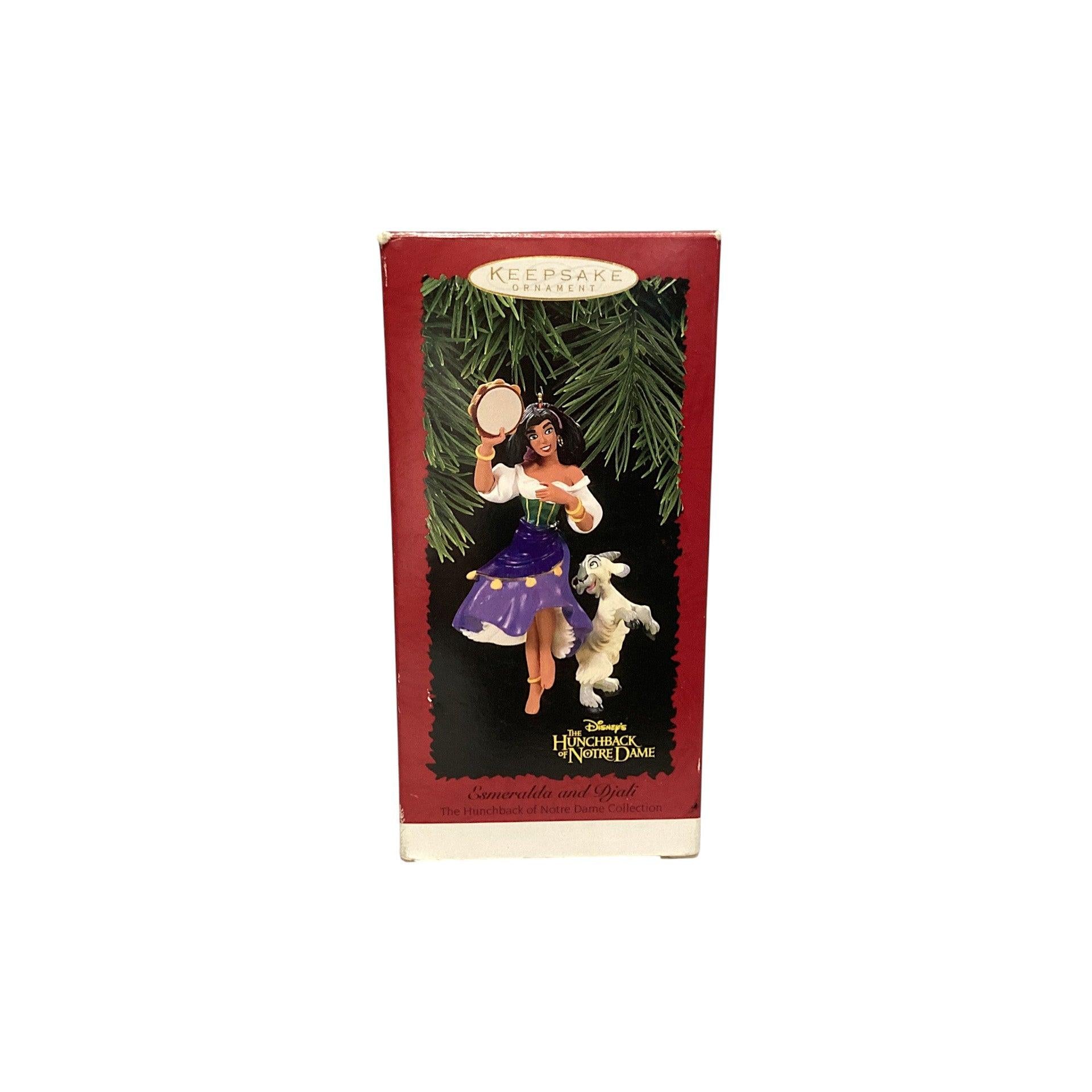 1996 Esmeralda and Djali Hallmark Ornament (The Hunchback of Notre Dame) QXI6351 Image2