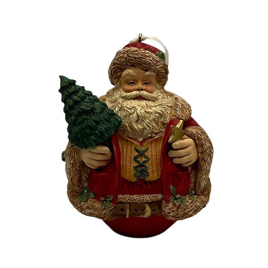 1996 Evergreen Santa Hallmark Ornament (Santa Claus) QX5714
