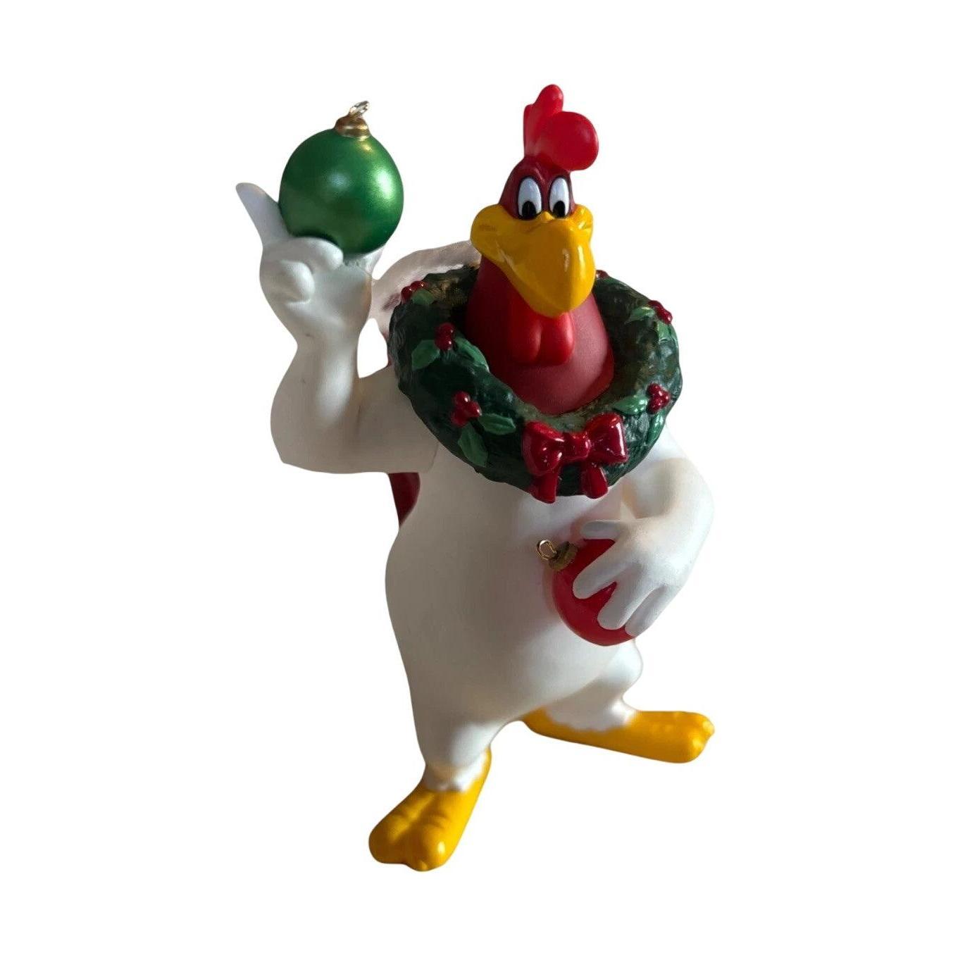 1996 Foghorn Leghorn & Henery Hawk Hallmark Ornament (Looney Tunes) QX5444 Image3