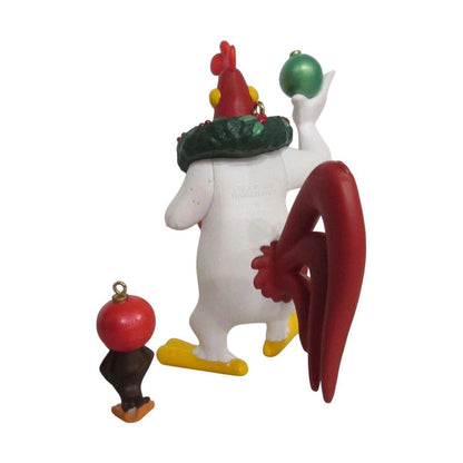 1996 Foghorn Leghorn & Henery Hawk Hallmark Ornament (Looney Tunes) QX5444 Image5