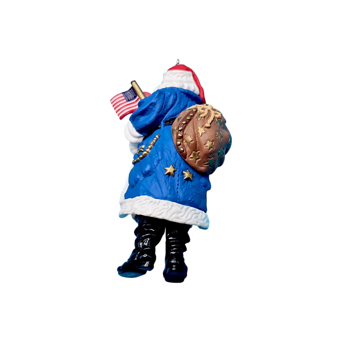 1996 Fourth of July Hallmark Ornament (Merry Olde Santa) QX5654 Image6