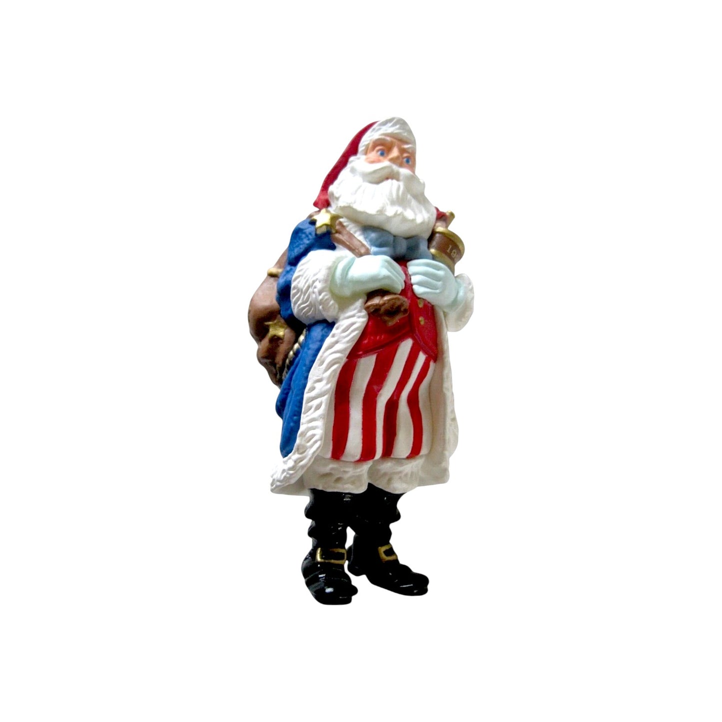1996 Fourth of July Hallmark Ornament (Merry Olde Santa) QX5654 Image8