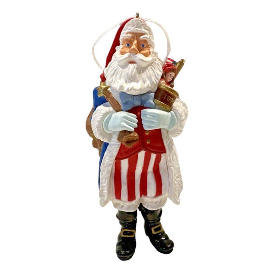 1996 Fourth of July Hallmark Ornament (Merry Olde Santa) QX5654