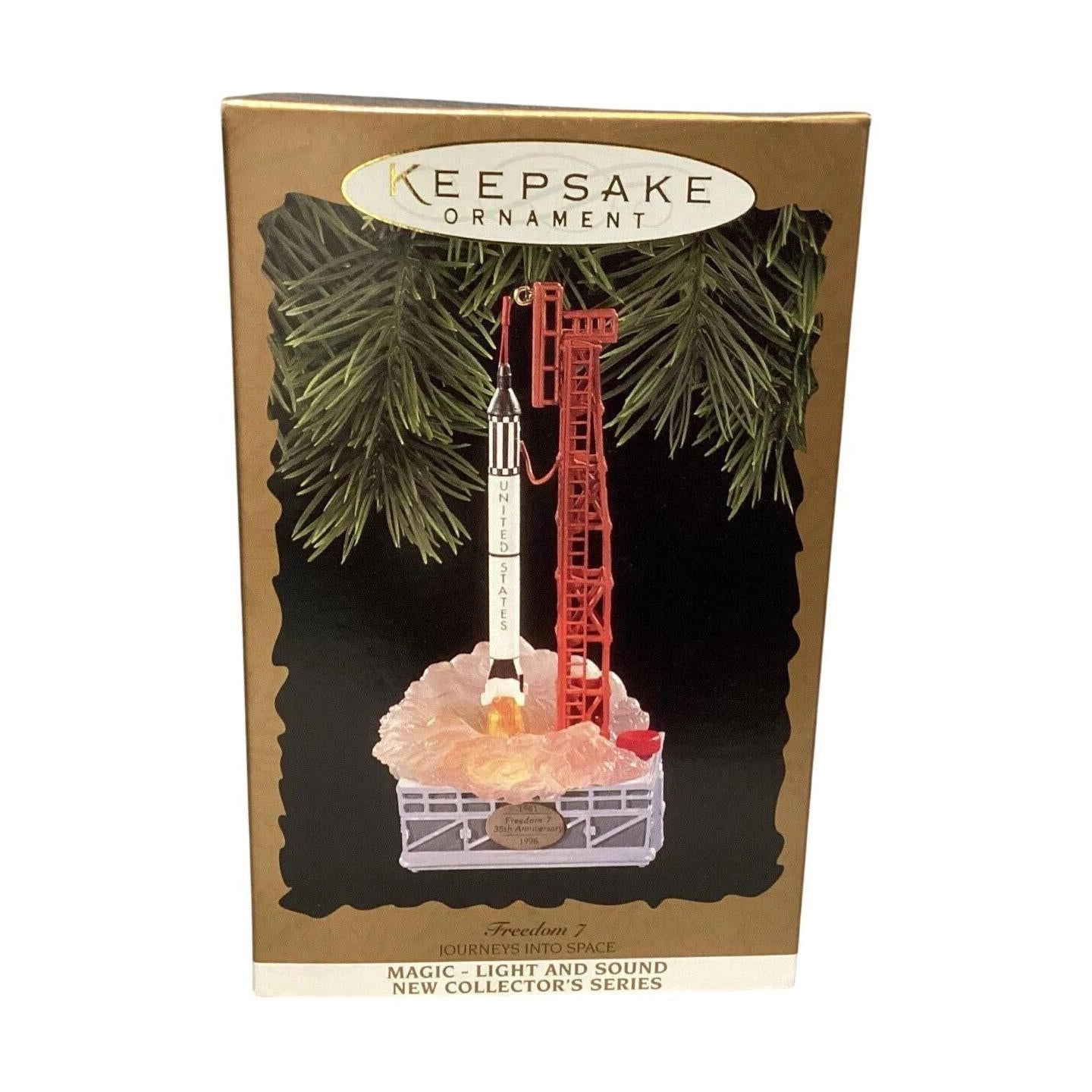 1996 Freedom 7 Hallmark Ornament (Journeys Into Space) QLX7524 Image2