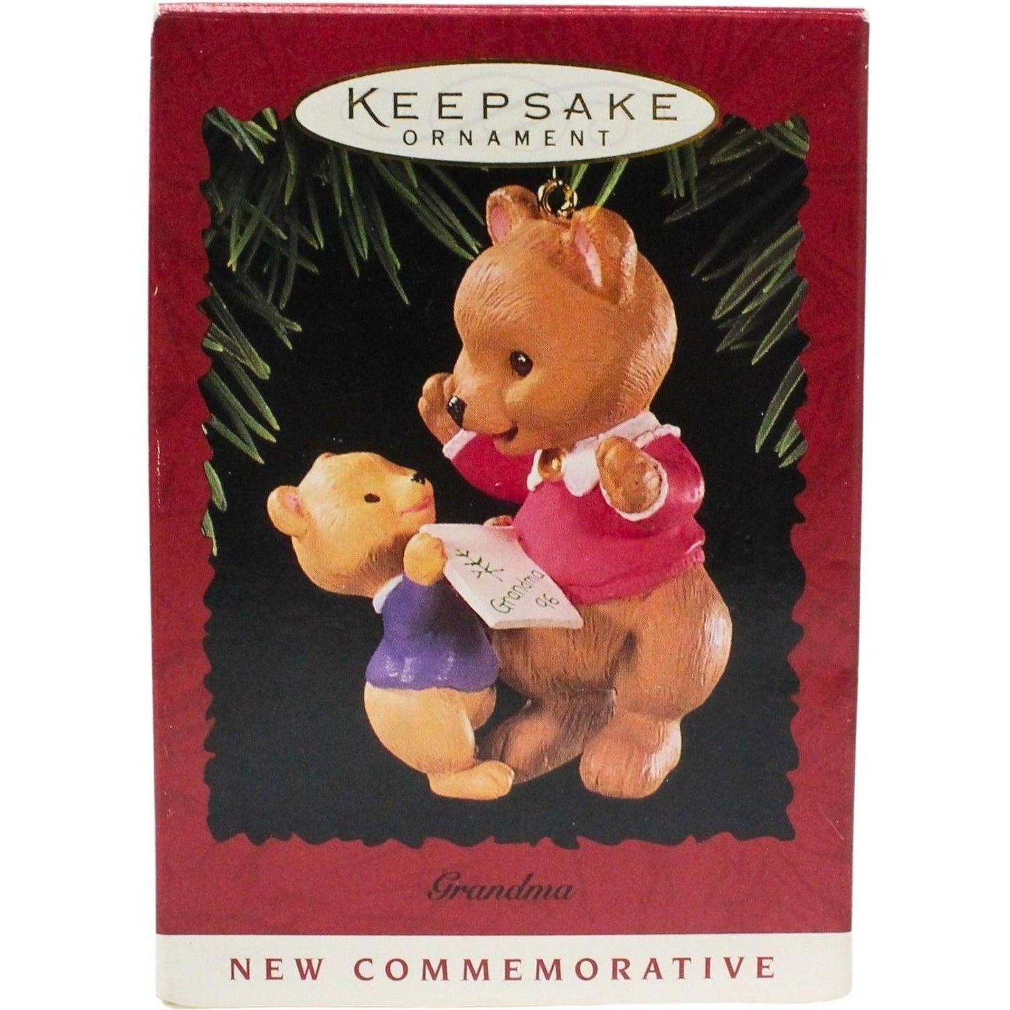 1996 Grandma Hallmark Ornament (Grandma Bears) QX5844