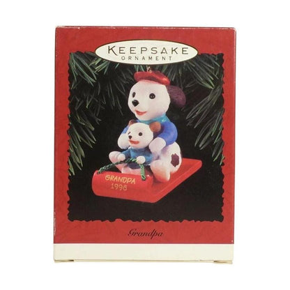 1996 Grandpa Hallmark Ornament (Family) QX5851 Image2