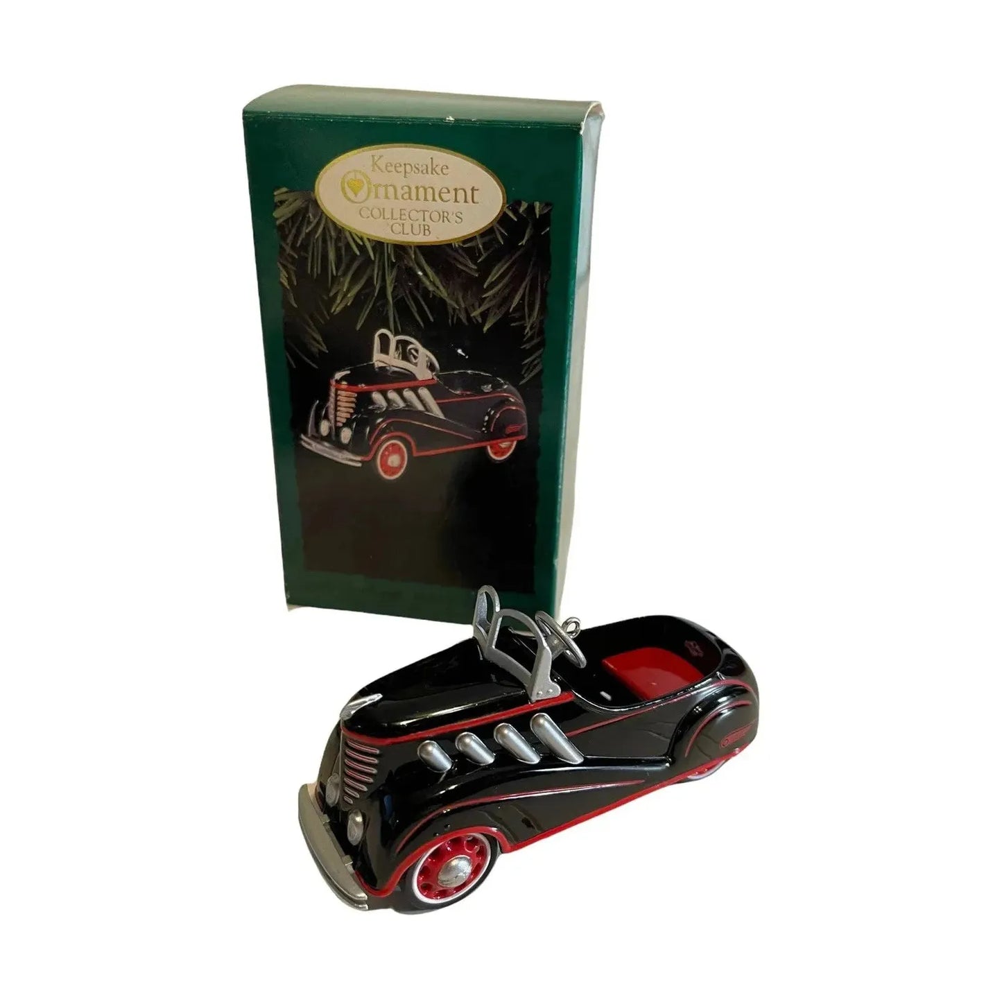 1996 Hallmark Ornament (1937) Steelcraft Auburn Hallmark Ornament (Kiddie Car Classics) QXC4174 Image6