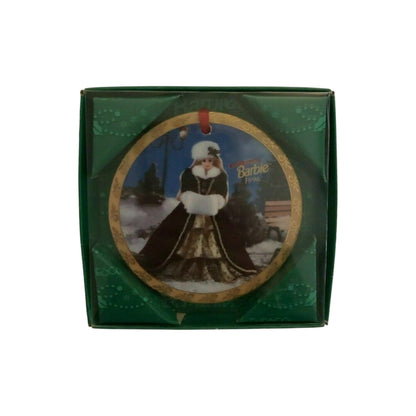 1996 Happy Holiday Barbie Enesco Ornament (Barbie) 188867 Image2