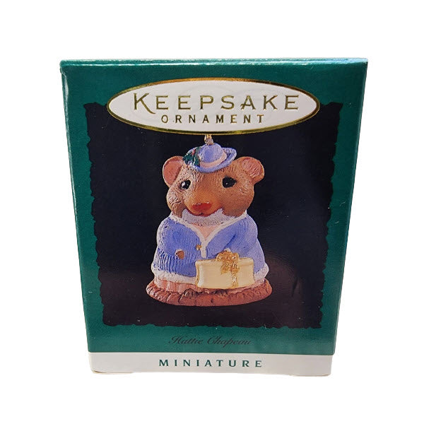 1996 Hattie Chapeau Hallmark Ornament (Mouse) QXM4251