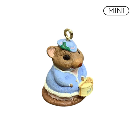 1996 Hattie Chapeau Hallmark Ornament (Mouse) QXM4251 Image1