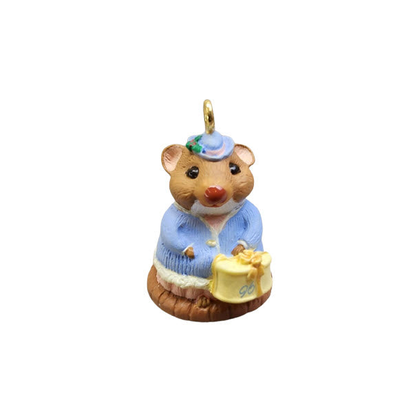 1996 Hattie Chapeau Hallmark Ornament (Mouse) QXM4251