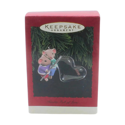 1996 Hearts Full of Love Hallmark Ornament (Mouse) QX5814 Image2