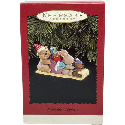 1996 HIllside Express Hallmark Ornament (Bunny) QX6134