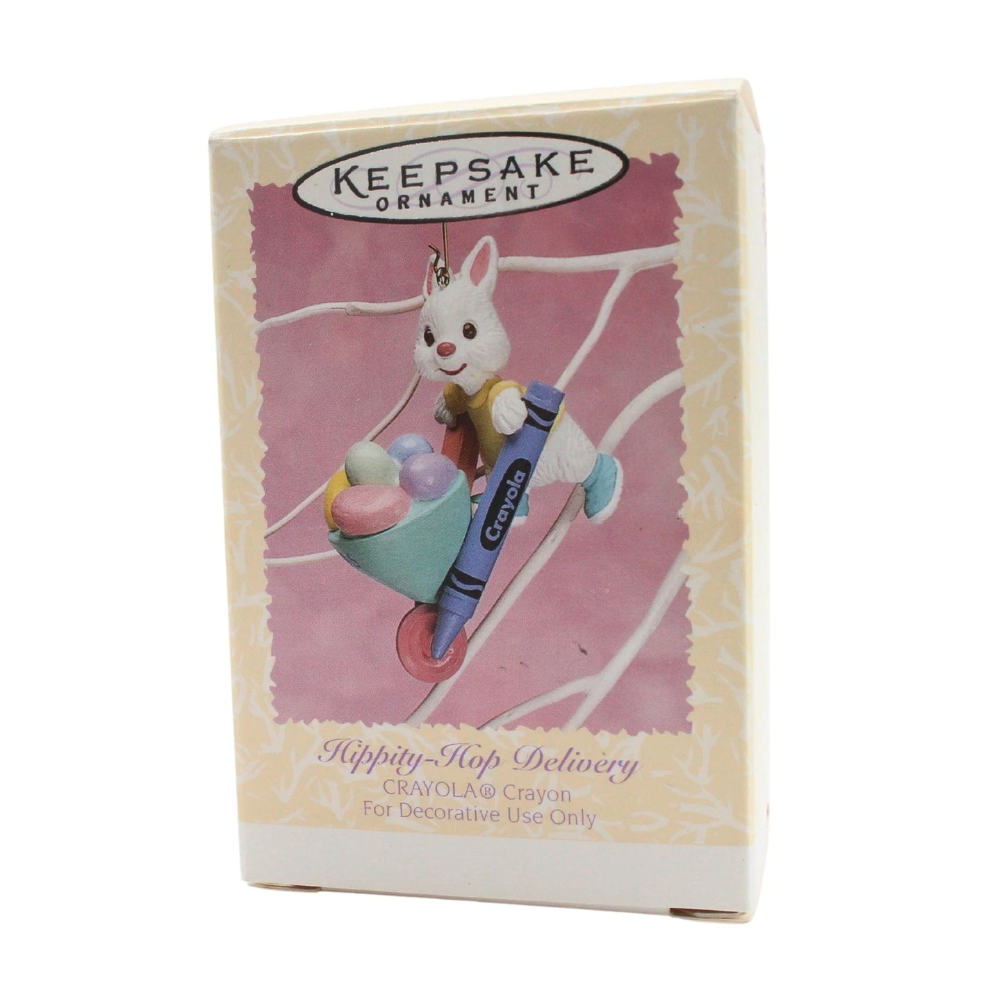 1996 Hippity-Hop Delivery Hallmark Ornament (Crayola) QEO8144