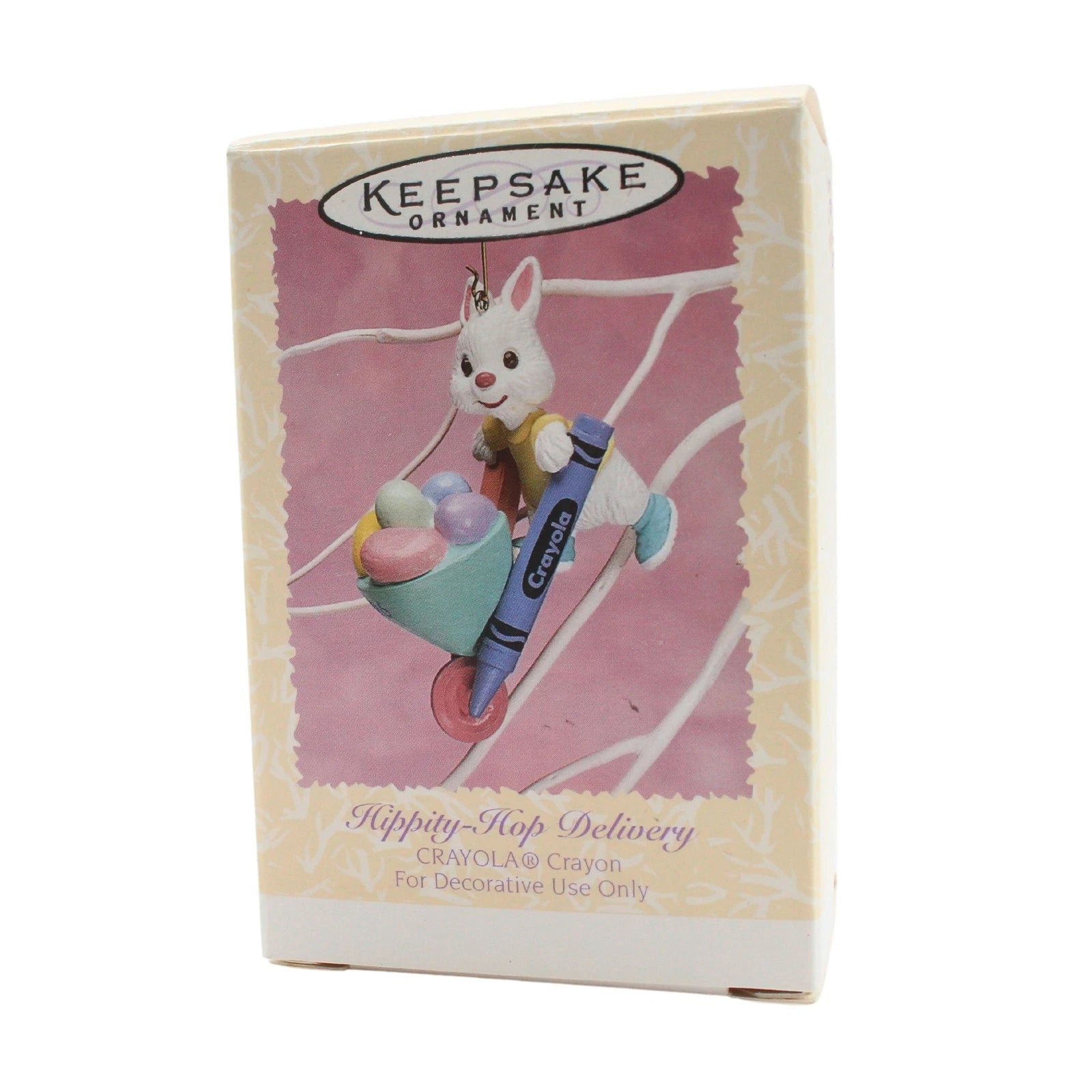 1996 Hippity-Hop Delivery Hallmark Ornament (Crayola) QEO8144