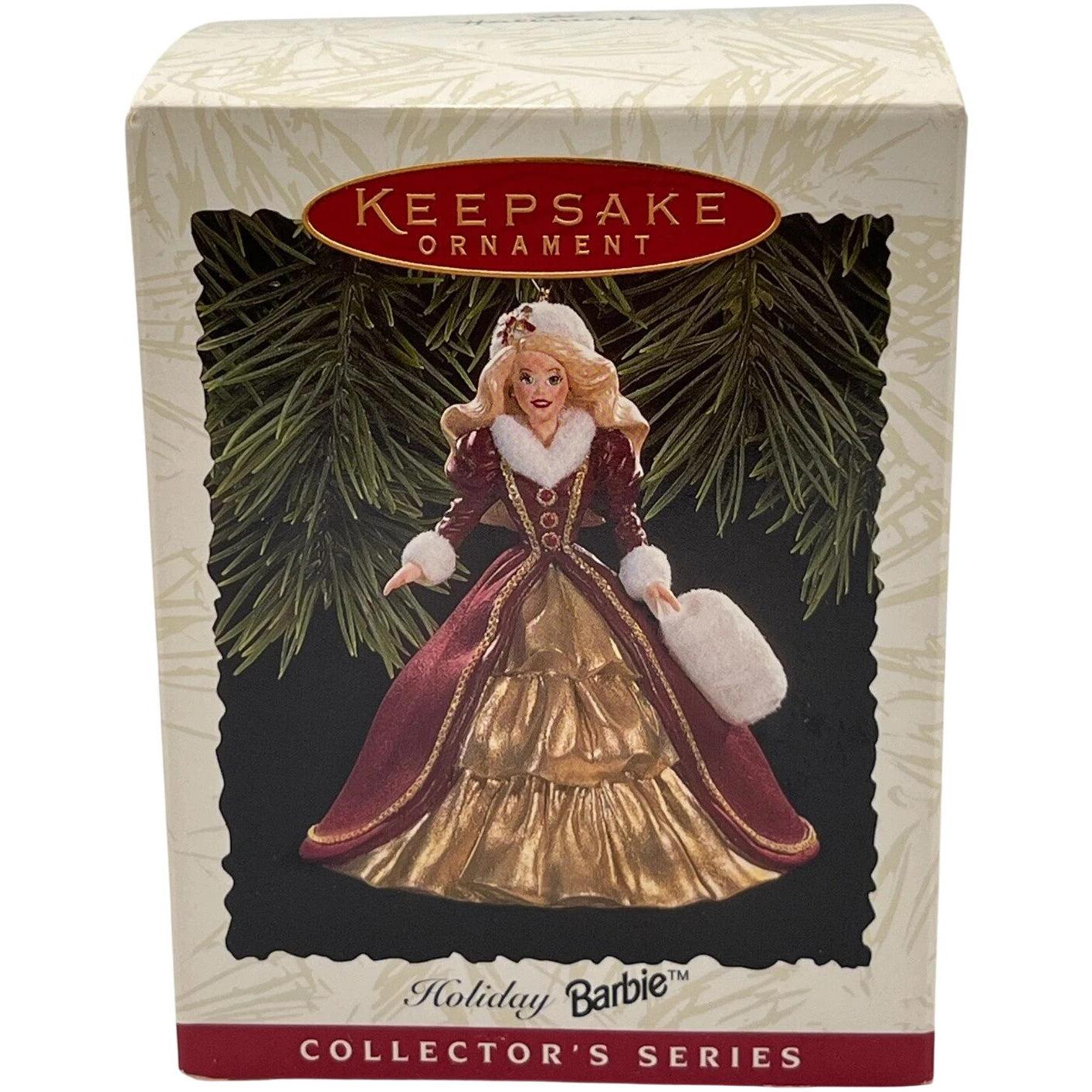 1996 Holiday Barbie Hallmark Ornament (Holiday Barbie) QXI5371