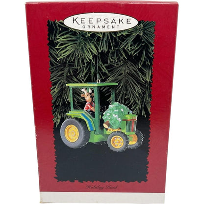 1996 Holiday Haul Hallmark Ornament (Tractor) QX6201