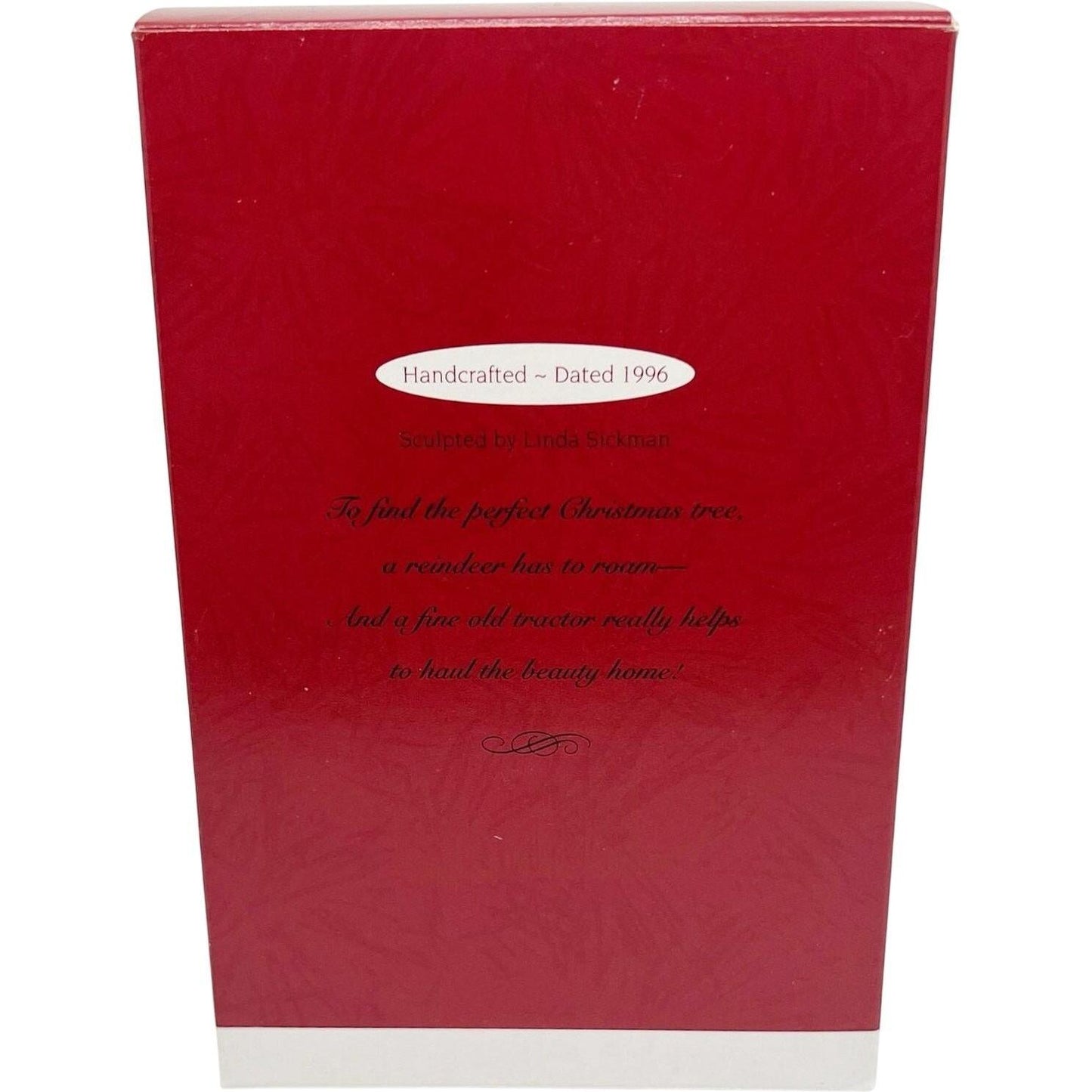 1996 Holiday Haul Hallmark Ornament (Tractor) QX6201