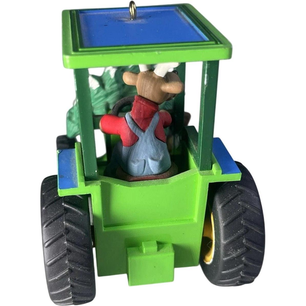 1996 Holiday Haul Hallmark Ornament (Tractor) QX6201
