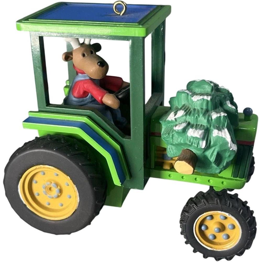 1996 Holiday Haul Hallmark Ornament (Tractor) QX6201