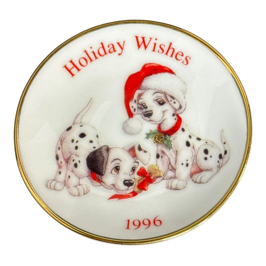 1996 Holiday Wishes Hallmark Ornament (101 Dalmatians) QXI6544
