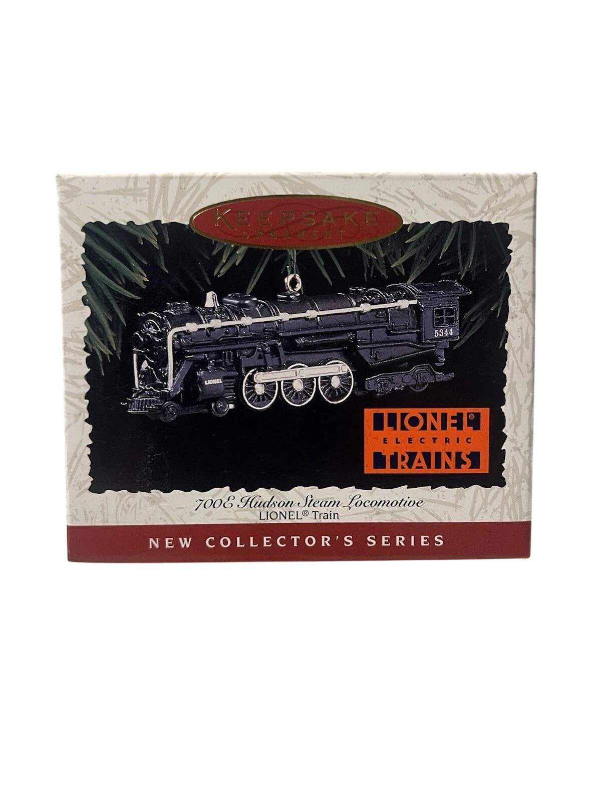 1996 Hudson Steam Locomotive Hallmark Ornament (Lionel) QX5531 Image2