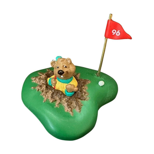 1996 I Dig Golf Hallmark Ornament (Golf) QX5891 Image1