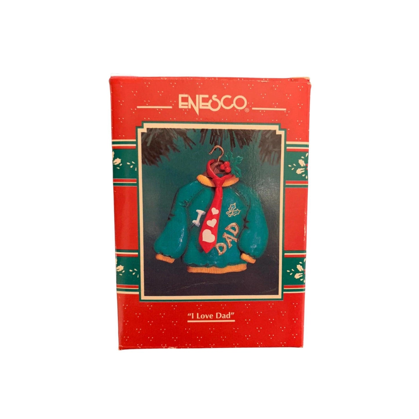 1996 I Love Dad Enesco Ornament (Family) 166901 Image2