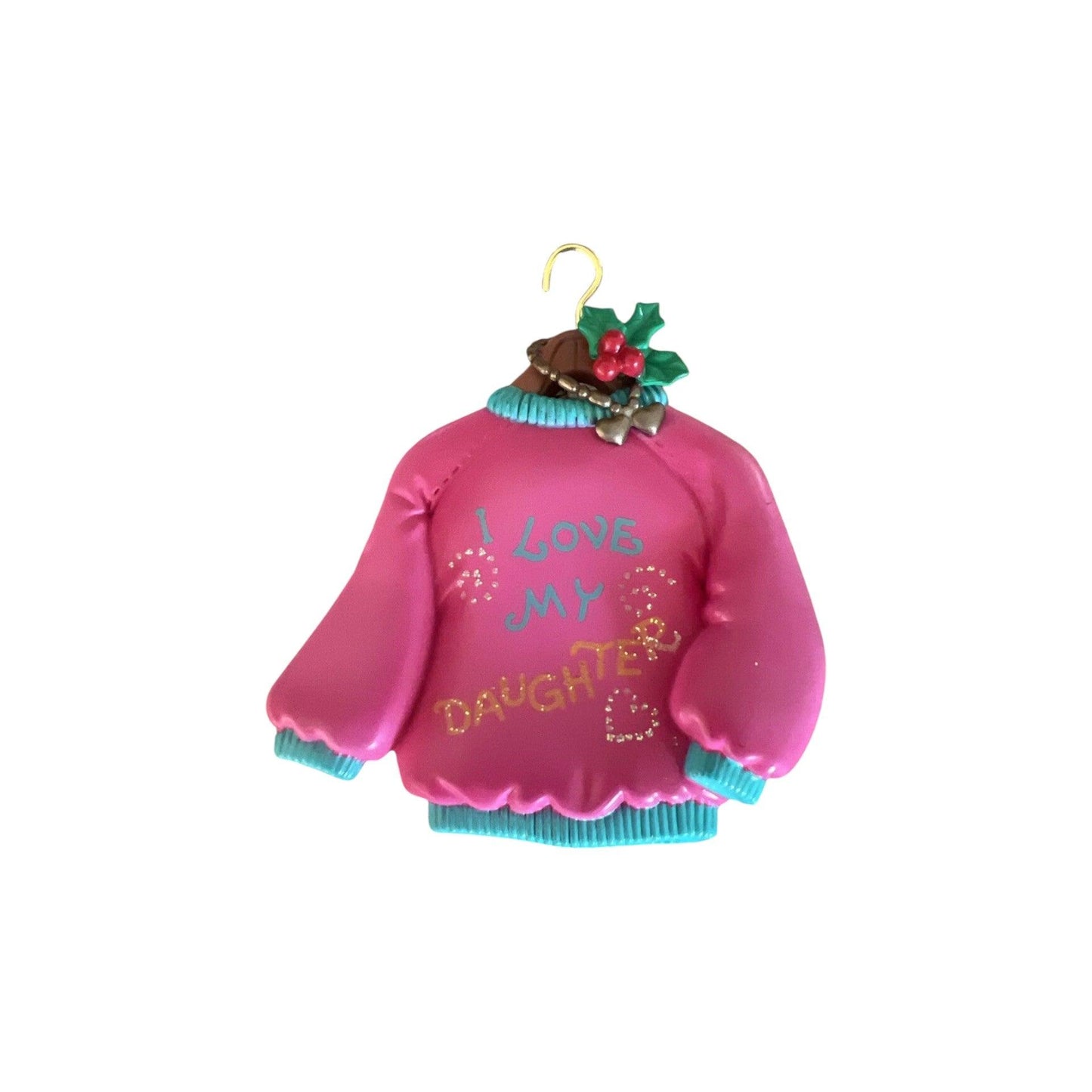 1996 "I Love MY Daughter" Enesco Ornament (Family) 166863 Image1