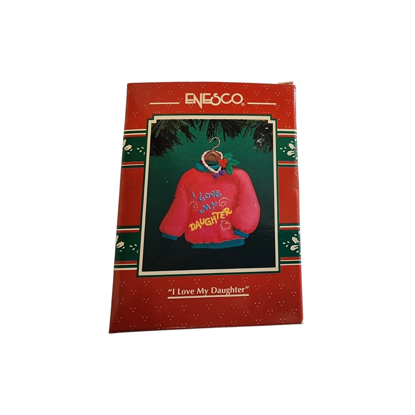 1996 "I Love MY Daughter" Enesco Ornament (Family) 166863 Image2